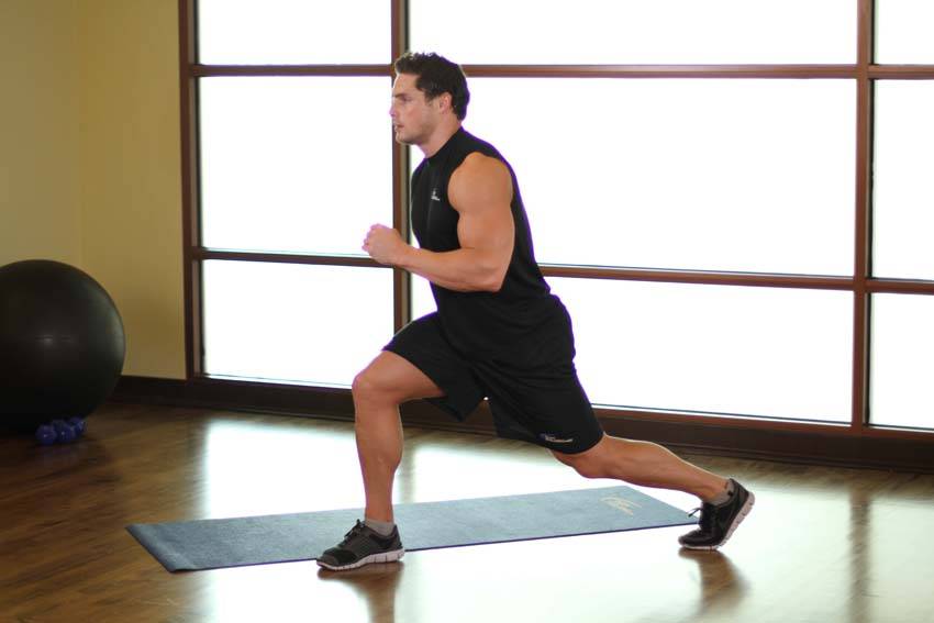 Split squat - присед